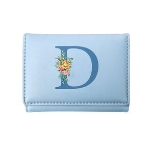 5637 Small Wallet for Girls ,PU Leather Tri-folded Cash Wallet & ID